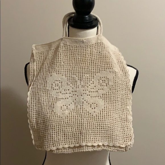Handbags - New handmade Crocheted butterfly purse/bible bag